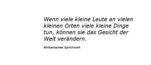 Slider Sprichwort